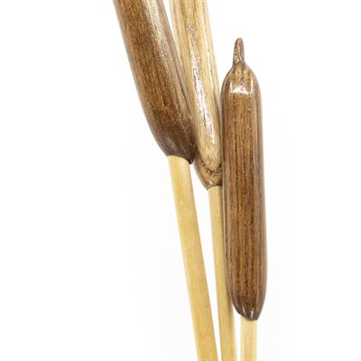 Trio de quenouilles en bois Trio de quenouilles en bois