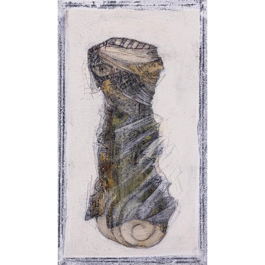 Proue-esse 2, acrylique encre et crayon, sous-plastique Proue-esse 2, acrylique encre et crayon, sous-plastique