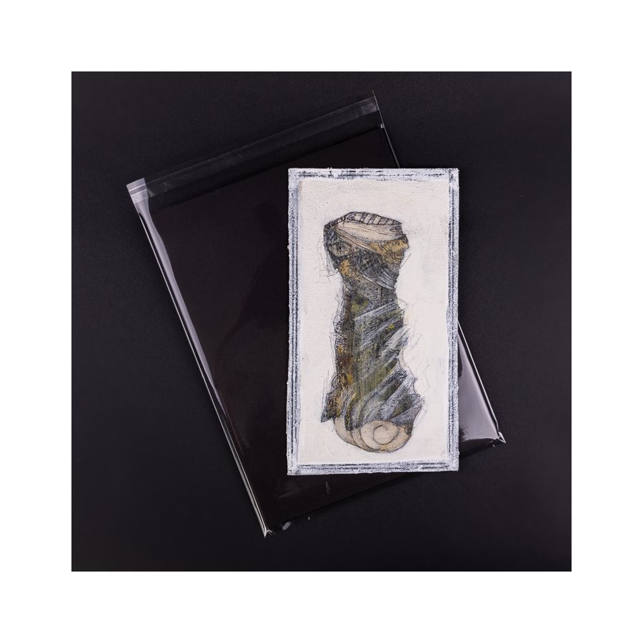 Proue-esse 2, acrylique encre et crayon, sous-plastique Proue-esse 2, acrylique encre et crayon, sous-plastique