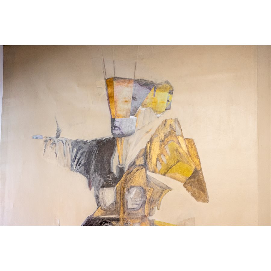 L'âme dansante, toile libre grand format L'âme dansante, toile libre grand format