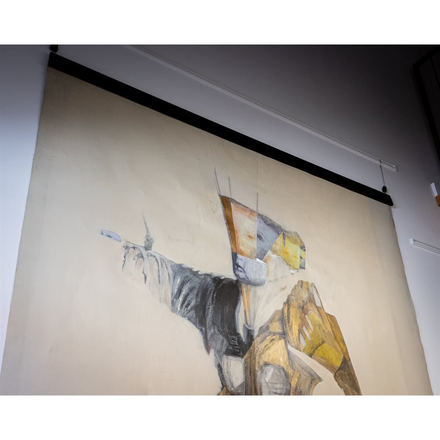 L'âme dansante, toile libre grand format L'âme dansante, toile libre grand format