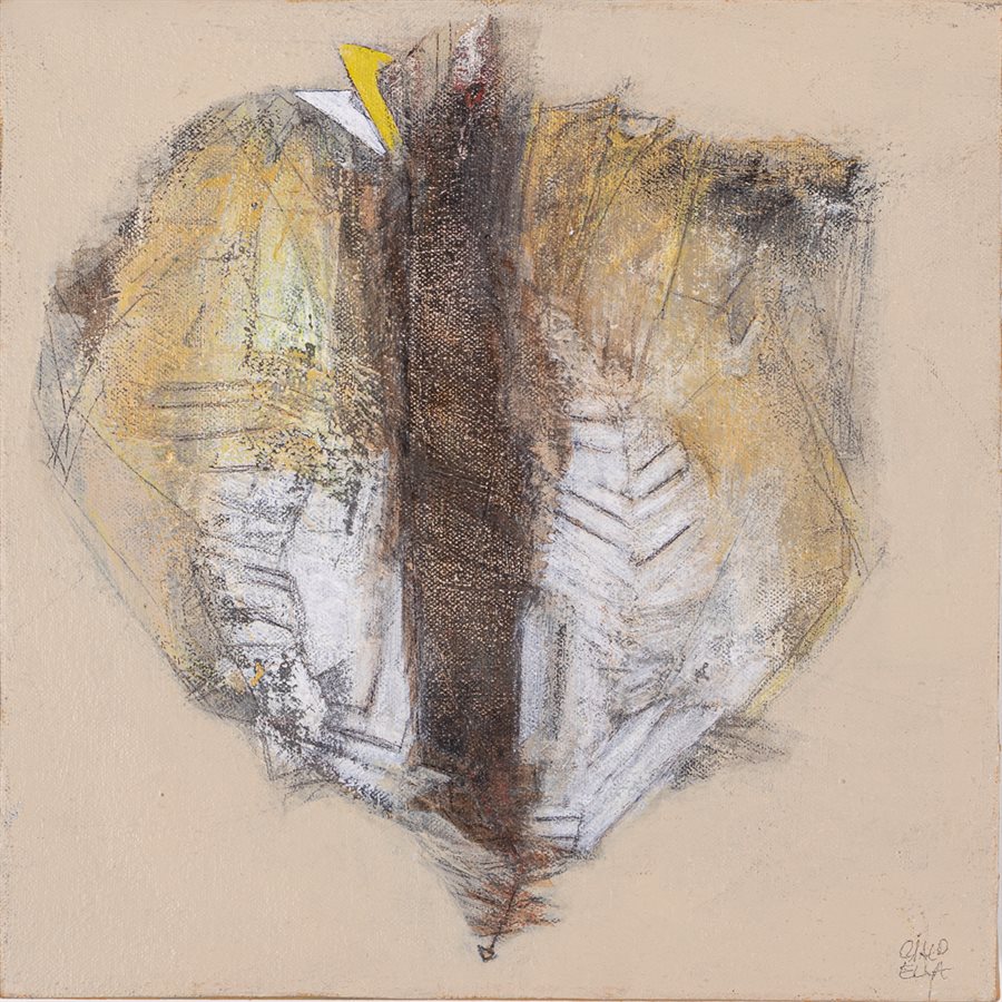Terre de flèches, acrylique encre et crayon, marouflé toile Terre de flèches, acrylique encre et crayon, marouflé toile