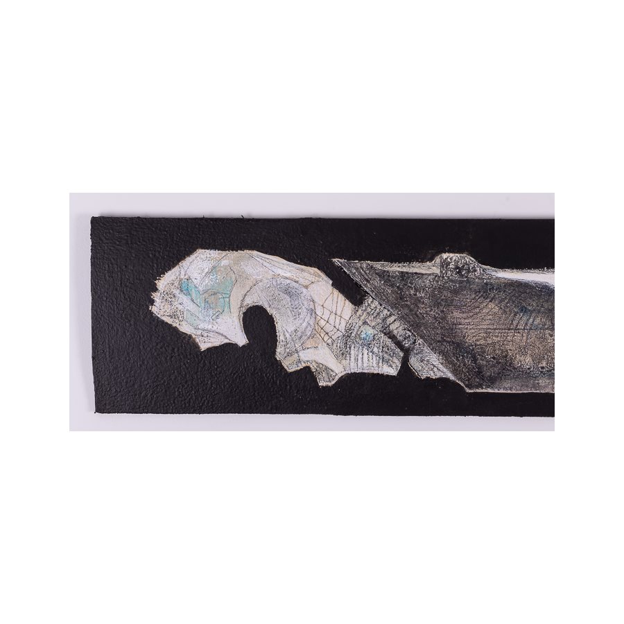 Vaisseau fusée, acrylique encre et crayon, marouflé sur bois Vaisseau fusée, acrylique encre et crayon, marouflé sur bois