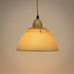 Medium hand-turned aspen lampshade