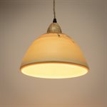 Medium hand-turned aspen lampshade