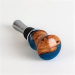 Bouchon / tire-bouchon 2 en 1 – Loupe de cerisier et résine 2