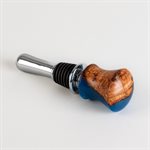 Bouchon / tire-bouchon 2 en 1 – Loupe de cerisier et résine 2