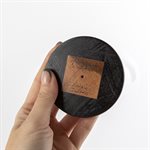 Glass Red Wine Goblet with Wooden Base - 20 oz - Model 6