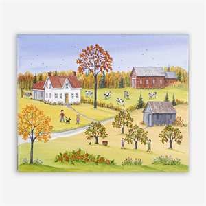 October on the farm