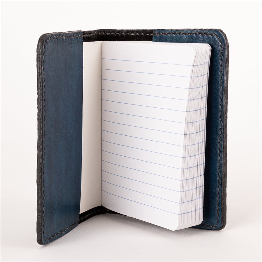 Couvre-carnet, modèle tortue bleue Couvre-carnet, modèle tortue bleue
