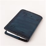 Notebook cover, blue turtle model