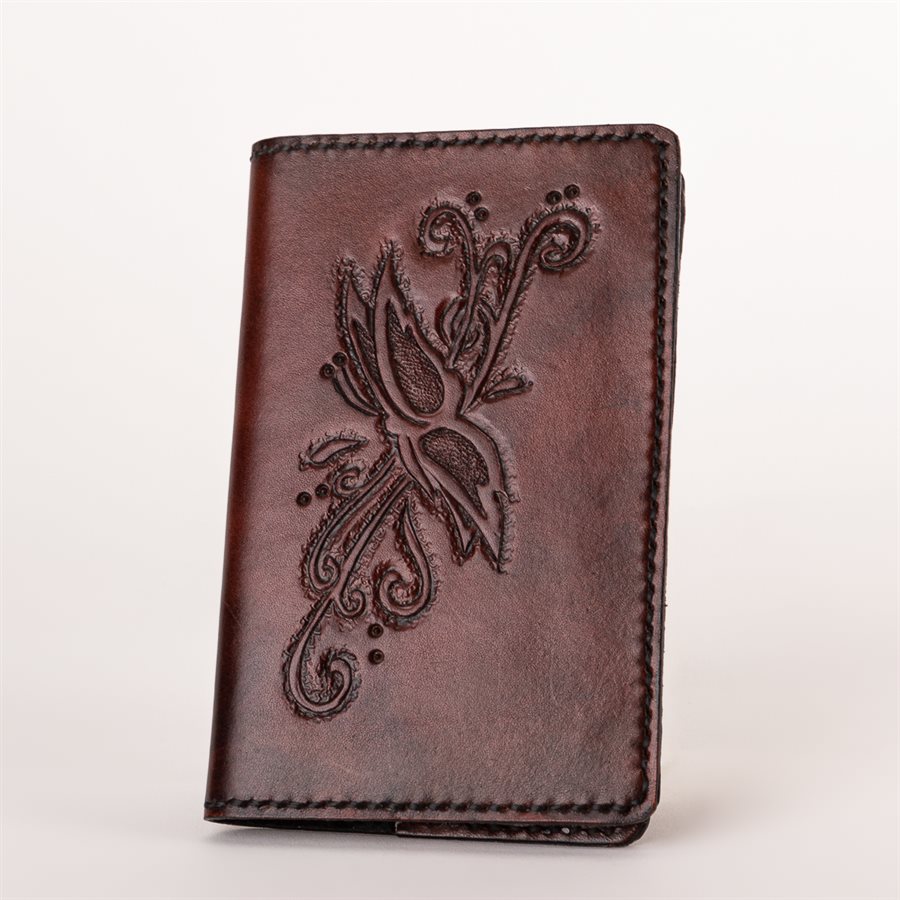 Couvre-carnet, modèle papillon Couvre-carnet, modèle papillon