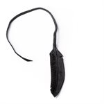 Signet en cuir repoussé