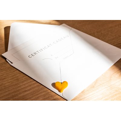 Certificat cadeau Certificat cadeau