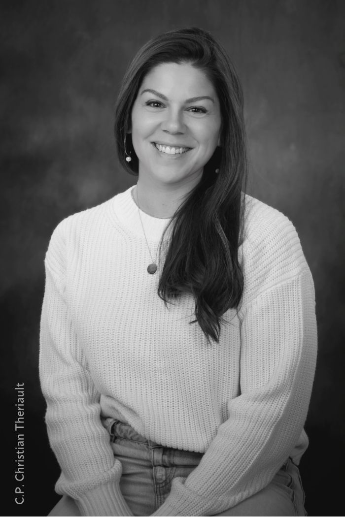 Portrait of the artist Élizabeth Laflamme Portrait of the artist Élizabeth Laflamme